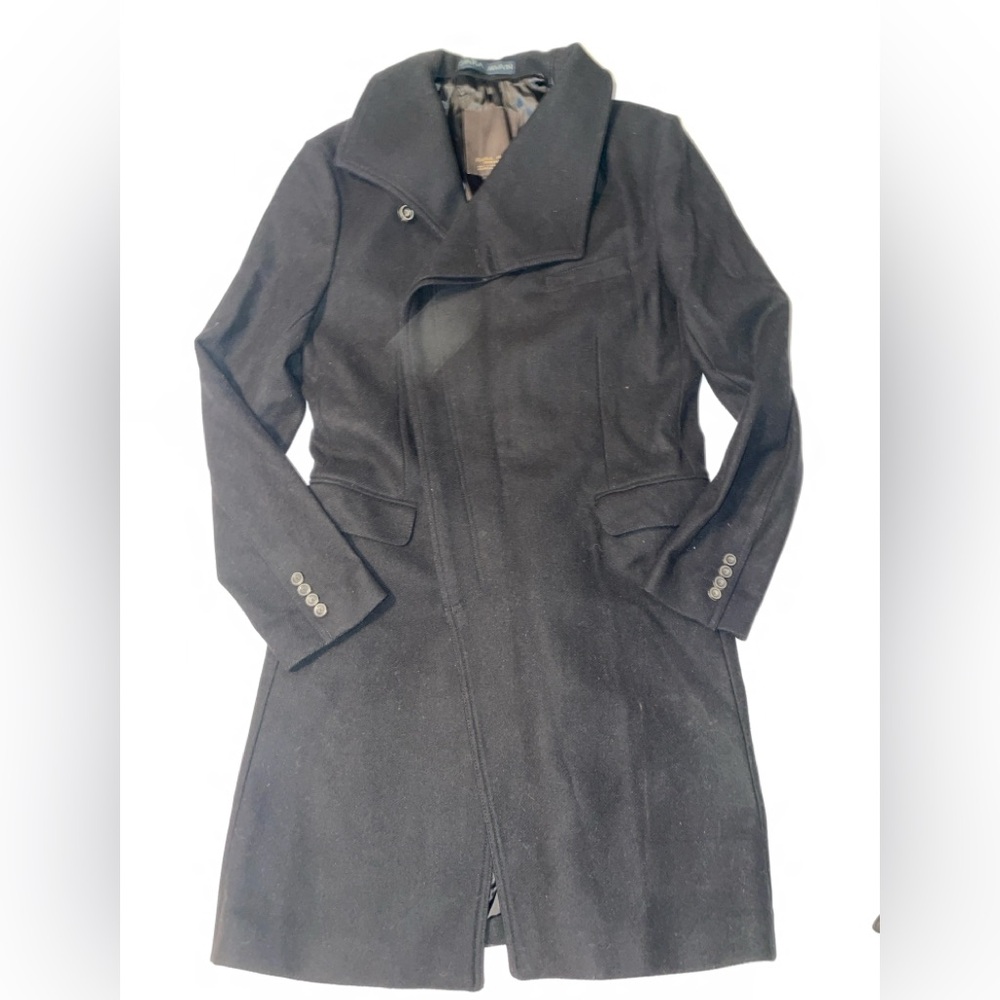 Zara Black Pea Coat
